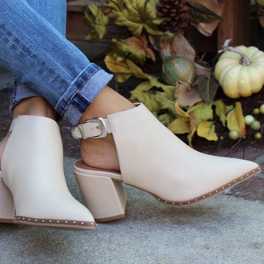 🚨LAST CHANCE//The Layla// Stone buckle Mule - Picture 5 of 7
